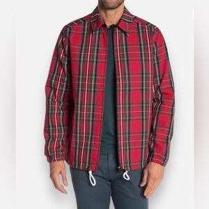 WESCO Coach Tartan Zip Plaid Unisex‎ Jacket